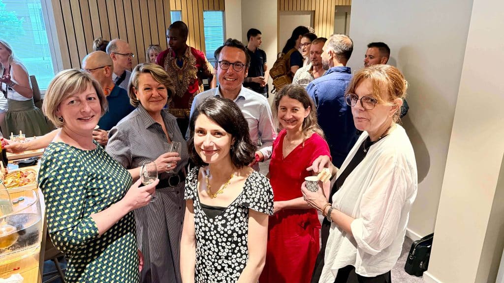 IMG_7786 l'équipe des notaires d'auvergne au cocktail offert conférence parlons immobilier juin 2026